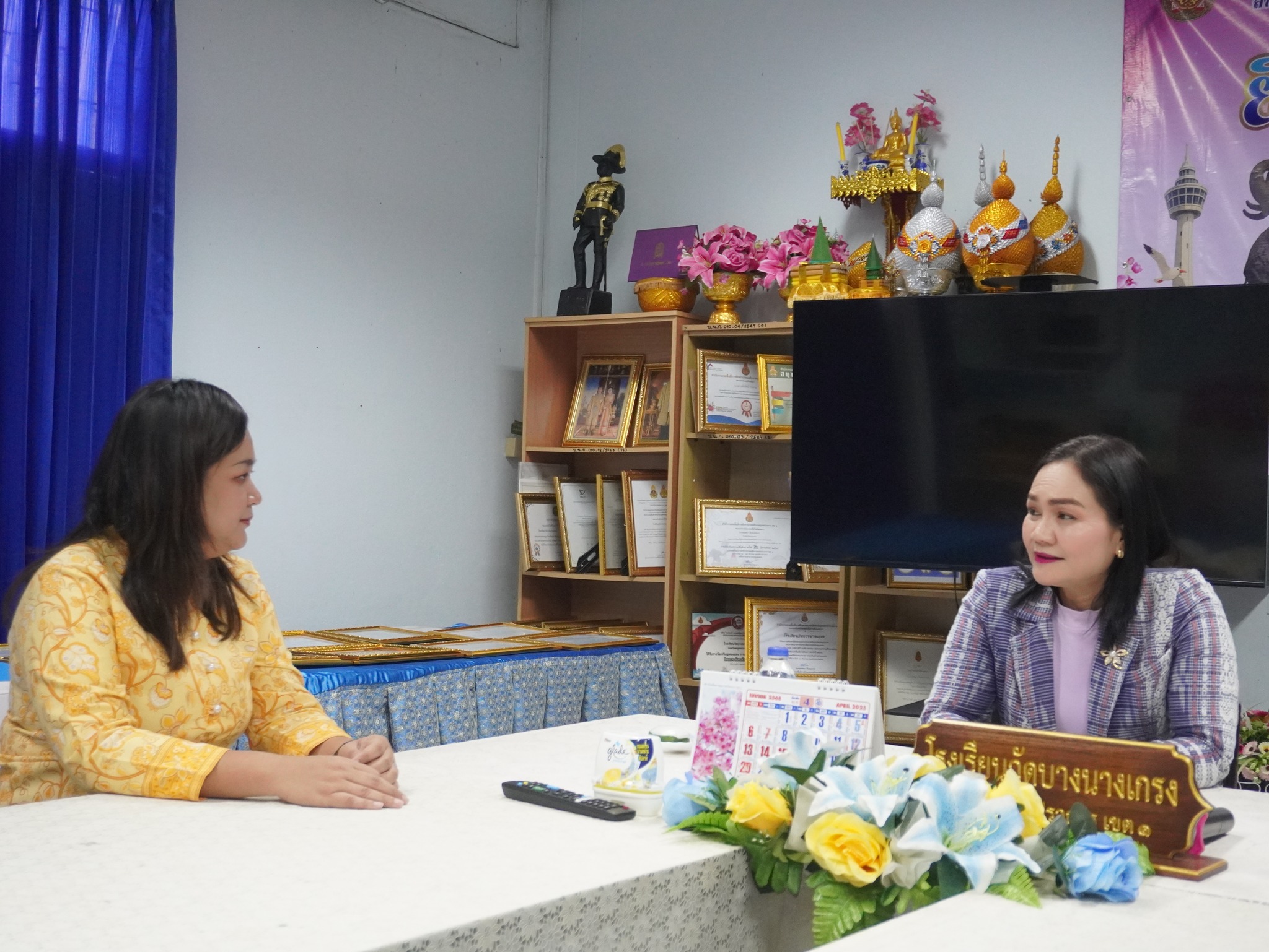 ลงพื้นที่นิเทศ ติดตามการเปิดภาคเรียนที่ 1 (1)