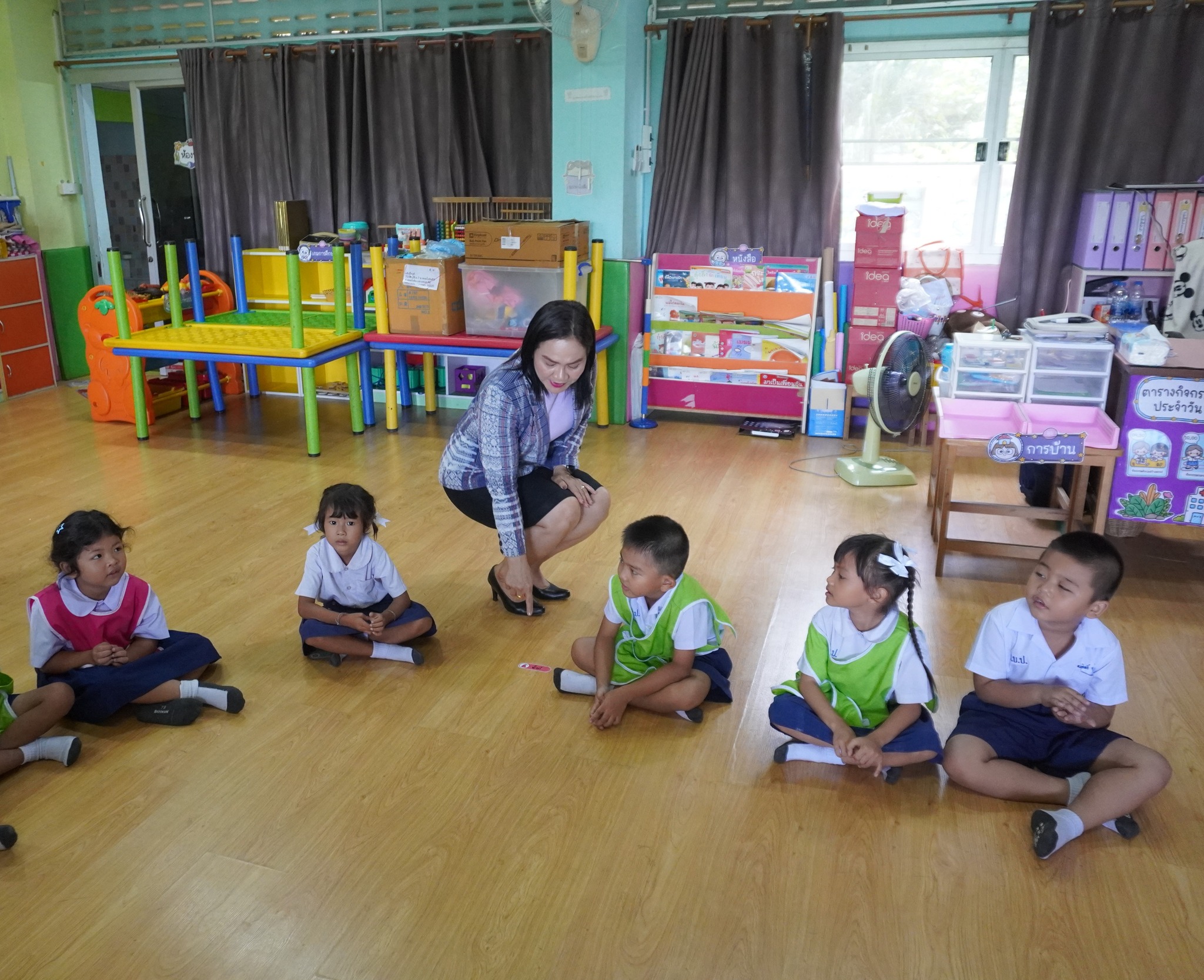 ลงพื้นที่นิเทศ ติดตามการเปิดภาคเรียนที่ 1 (13)