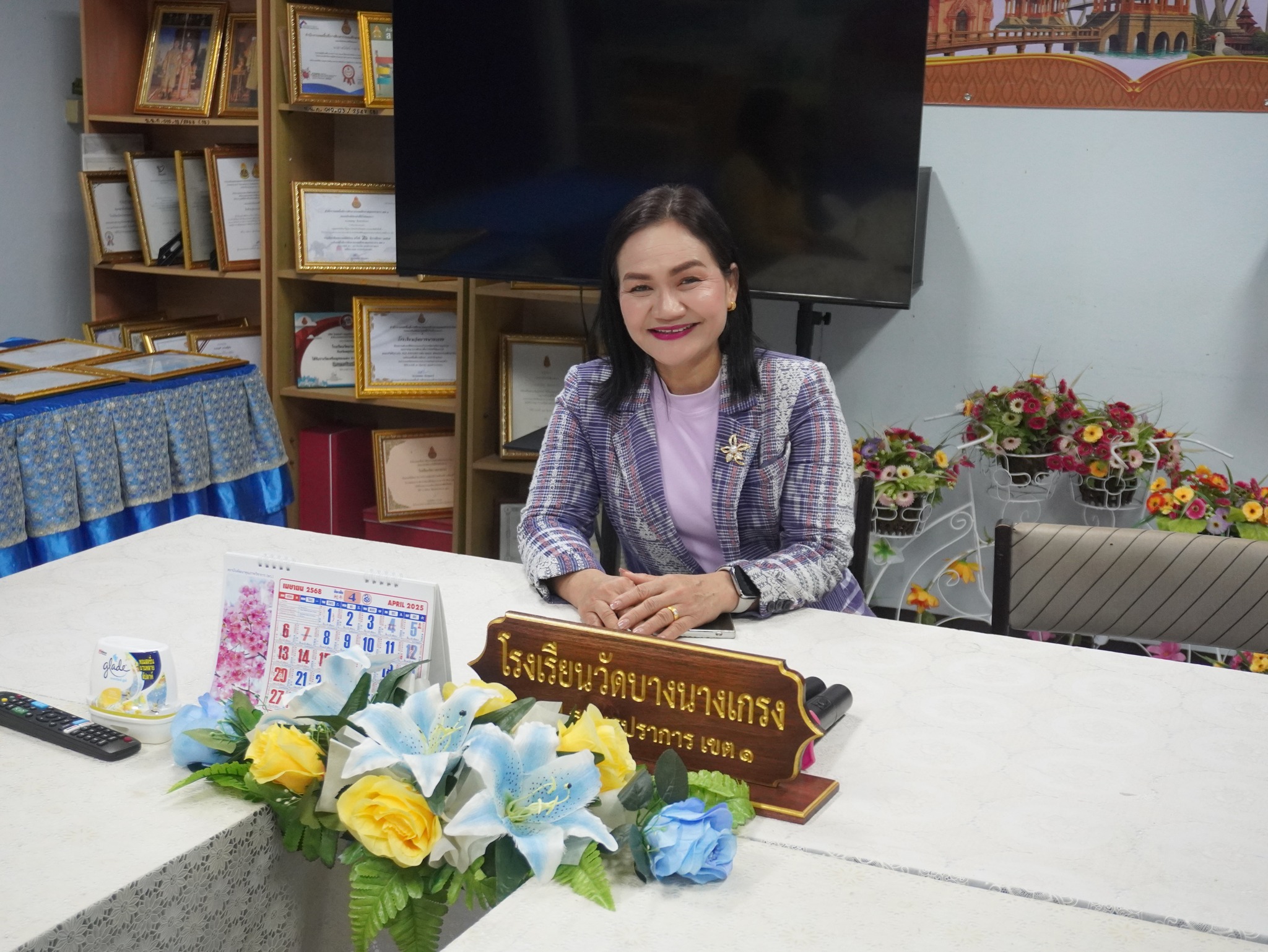 ลงพื้นที่นิเทศ ติดตามการเปิดภาคเรียนที่ 1 (7)