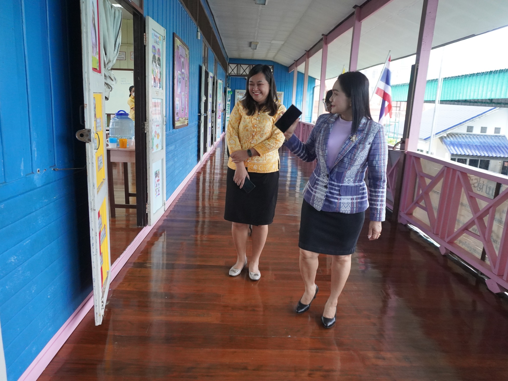 ลงพื้นที่นิเทศ ติดตามการเปิดภาคเรียนที่ 1 (9)