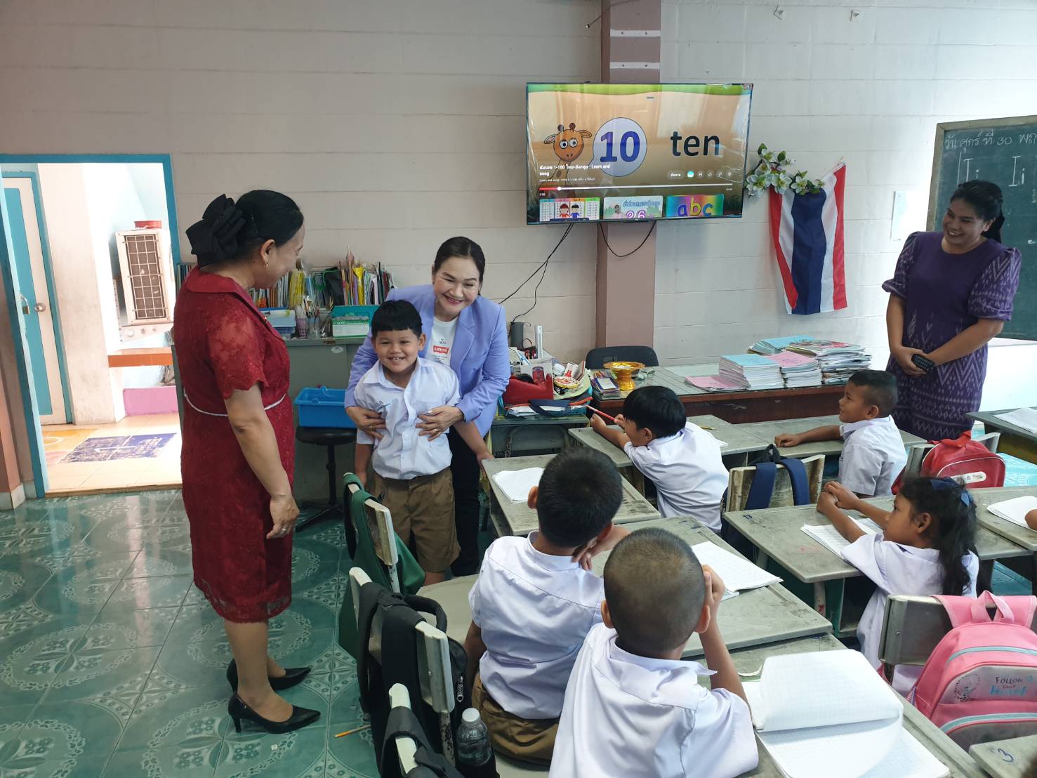 ตรวจราชการและนิเทศโรงเรียนวัดกองแก้ว (7)