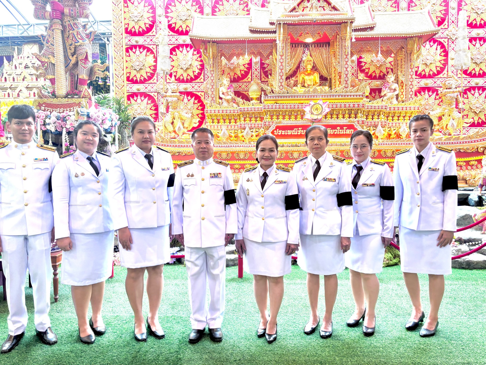 เข้าร่วมพิธีบำเพ็ญกุศลทักษิณานุประทานครบสัตตมวาร (7 วัน) (1)