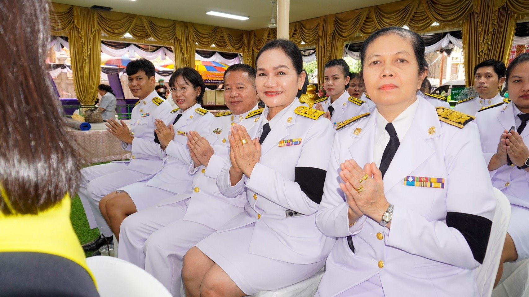 เข้าร่วมพิธีบำเพ็ญกุศลทักษิณานุประทานครบสัตตมวาร (7 วัน) (10)