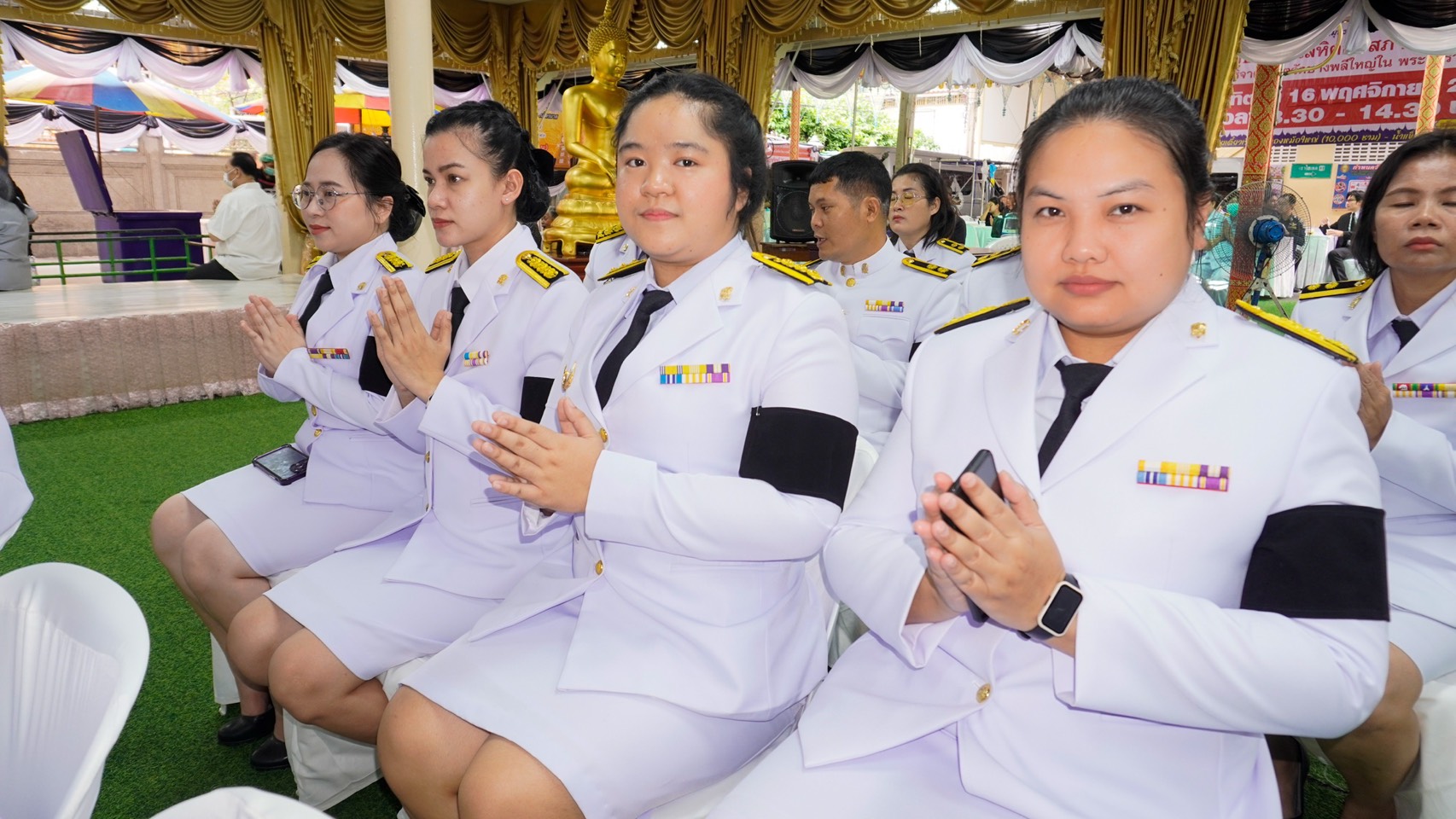 เข้าร่วมพิธีบำเพ็ญกุศลทักษิณานุประทานครบสัตตมวาร (7 วัน) (11)