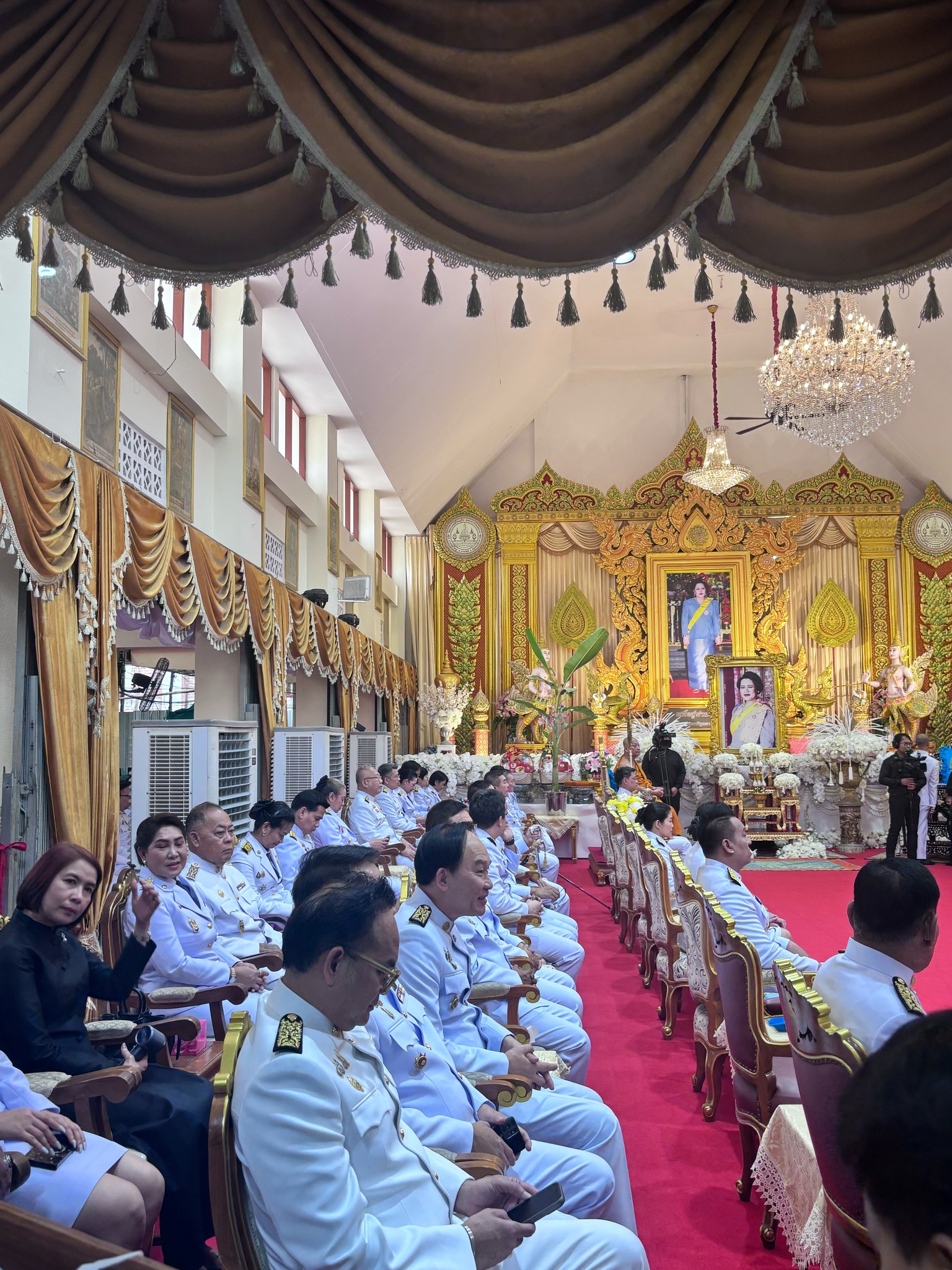 เข้าร่วมพิธีบำเพ็ญกุศลทักษิณานุประทานครบสัตตมวาร (7 วัน) (18)