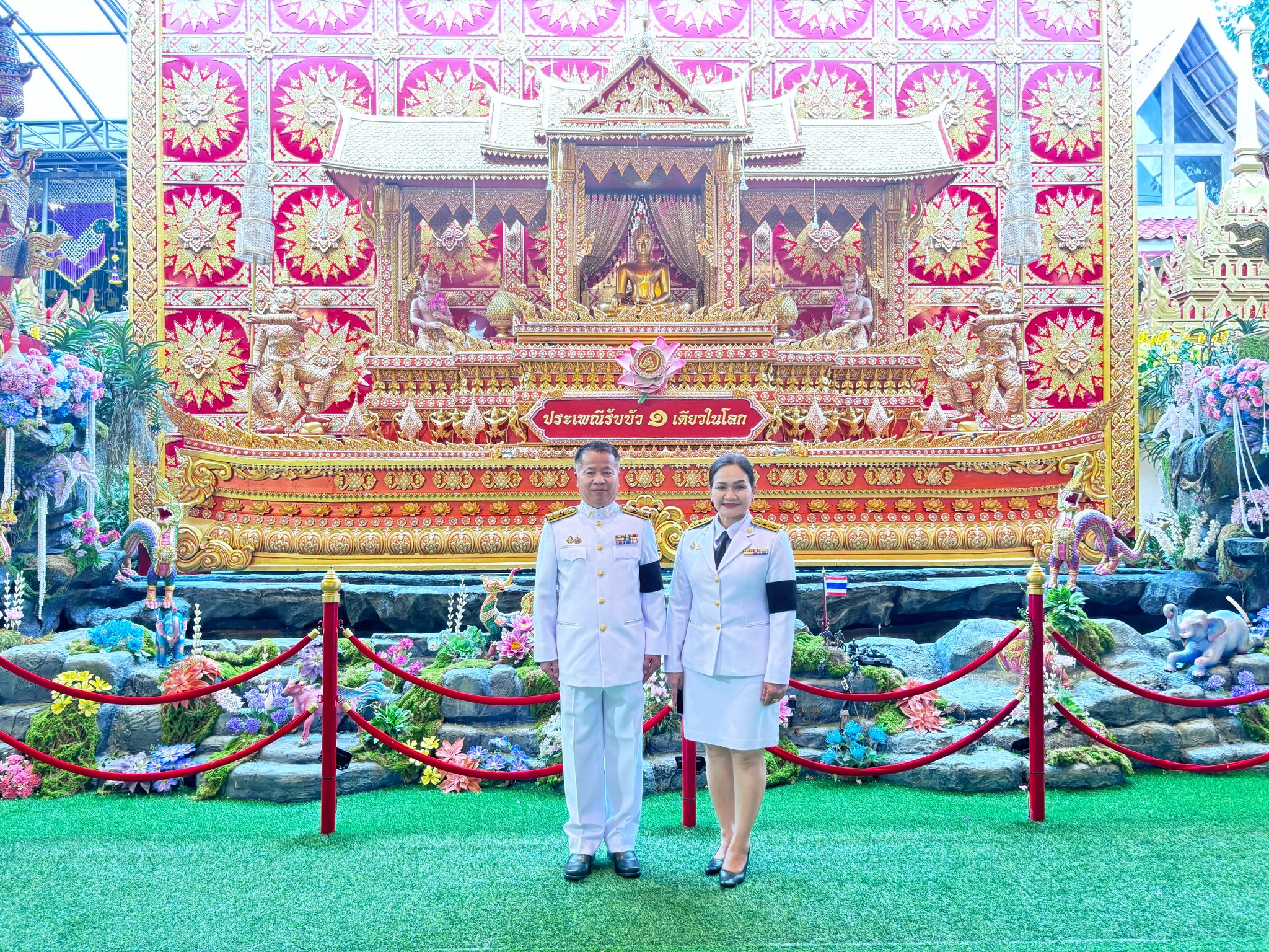 เข้าร่วมพิธีบำเพ็ญกุศลทักษิณานุประทานครบสัตตมวาร (7 วัน) (2)