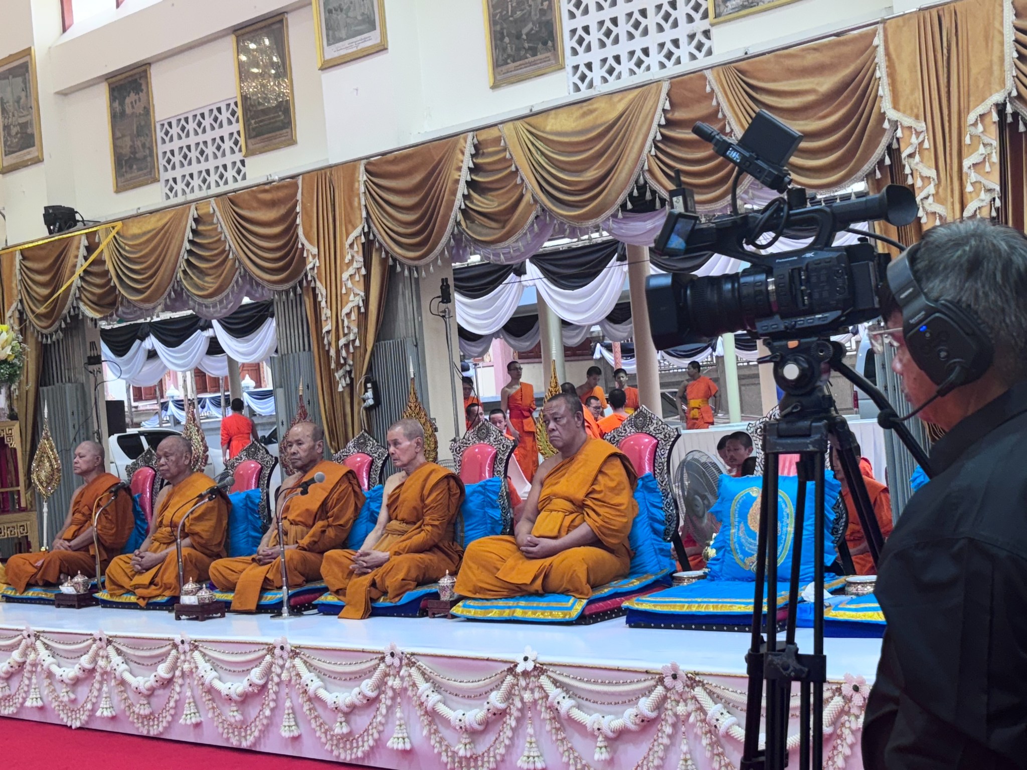 เข้าร่วมพิธีบำเพ็ญกุศลทักษิณานุประทานครบสัตตมวาร (7 วัน) (8)