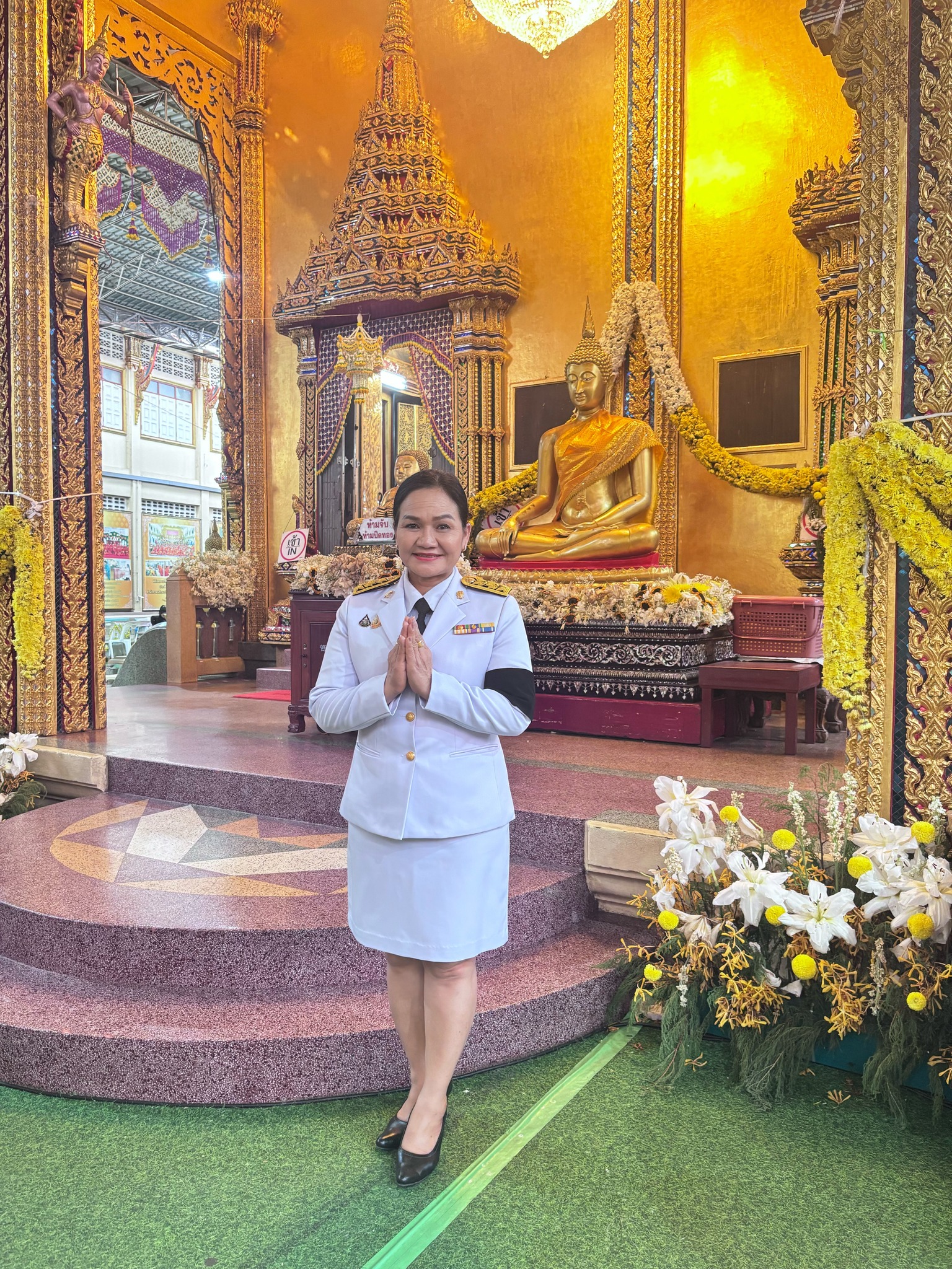 เข้าร่วมพิธีบำเพ็ญกุศลทักษิณานุประทานครบสัตตมวาร (7 วัน) (9)